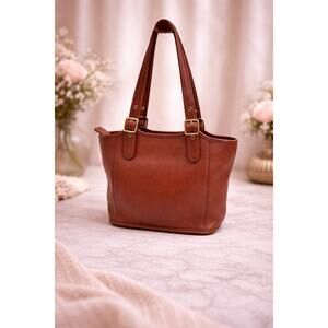 Rare Coach Legacy Shopper Tore Chocolate Brown